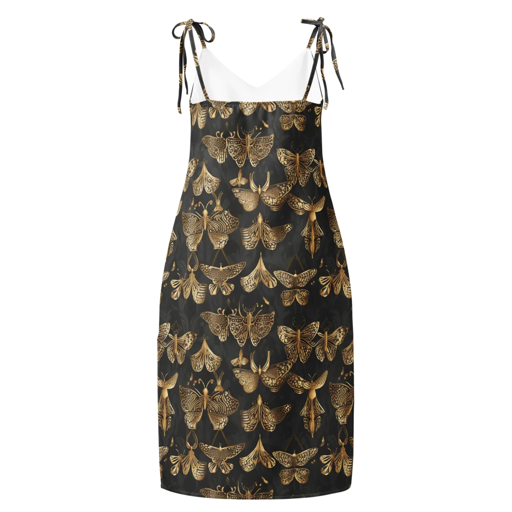 Gilded Moth Archive on Slip Dress — Back