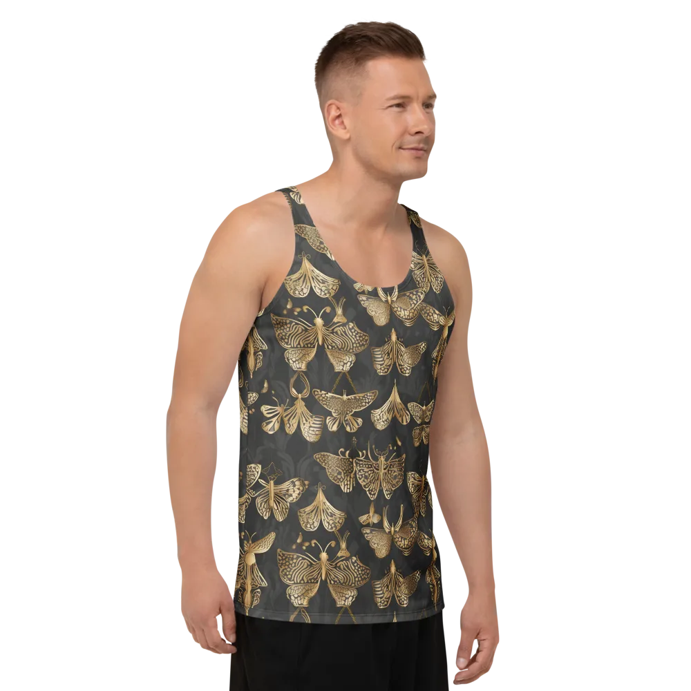 Gilded Moth Archive on Men's Tank Top — Right Front