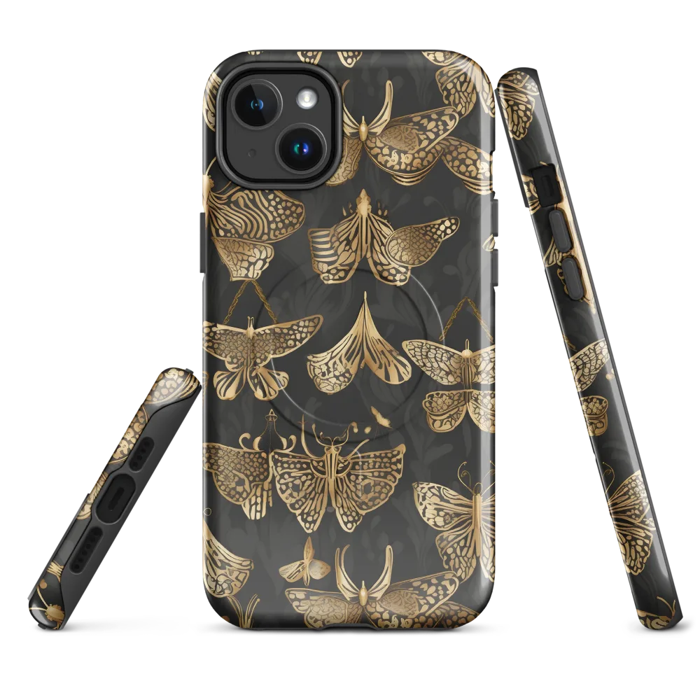 Gilded Moth Archive on MagSafe Tough Case for iPhone® — Front