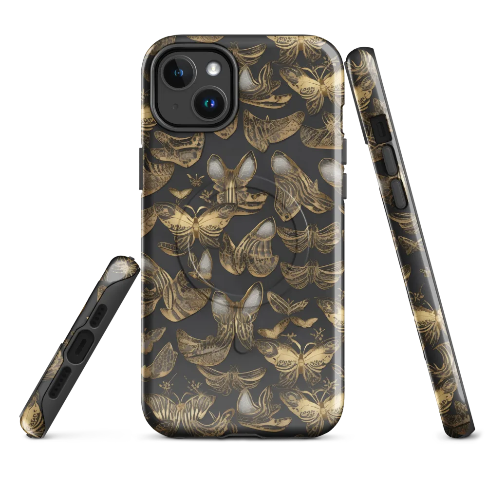 Gilded Moth on MagSafe Tough Case for iPhone® — Front