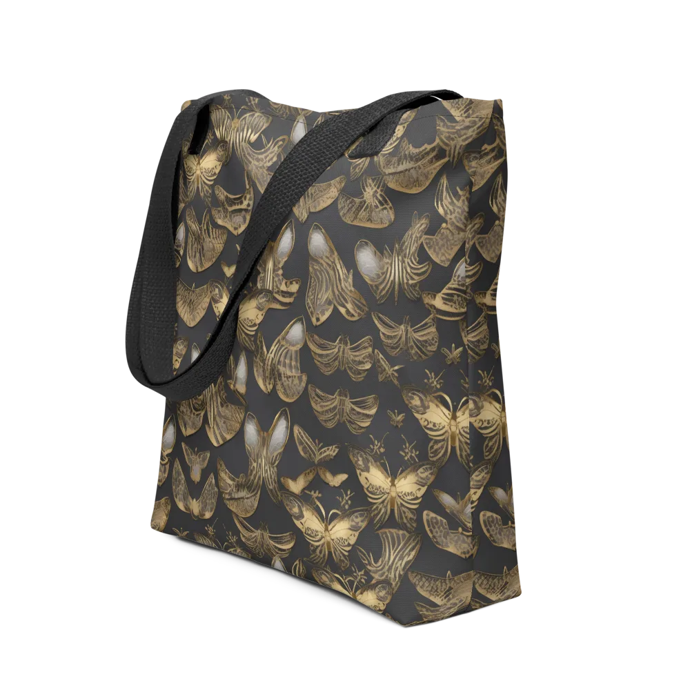 Gilded Moth on Tote Bag — Front