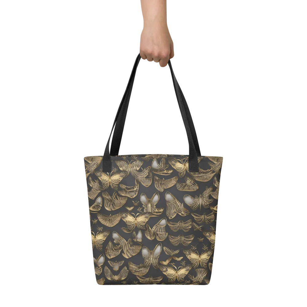 Gilded Moth on Tote Bag — Front