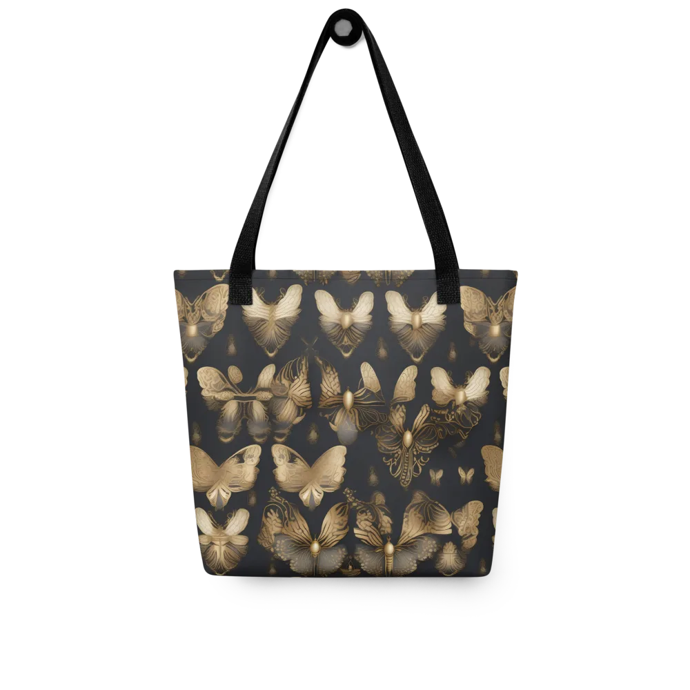 Gilded Moth Nocturne on Tote Bag — Front