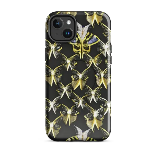 Nocturne Moths on a MagSafe Tough Case for iPhone®