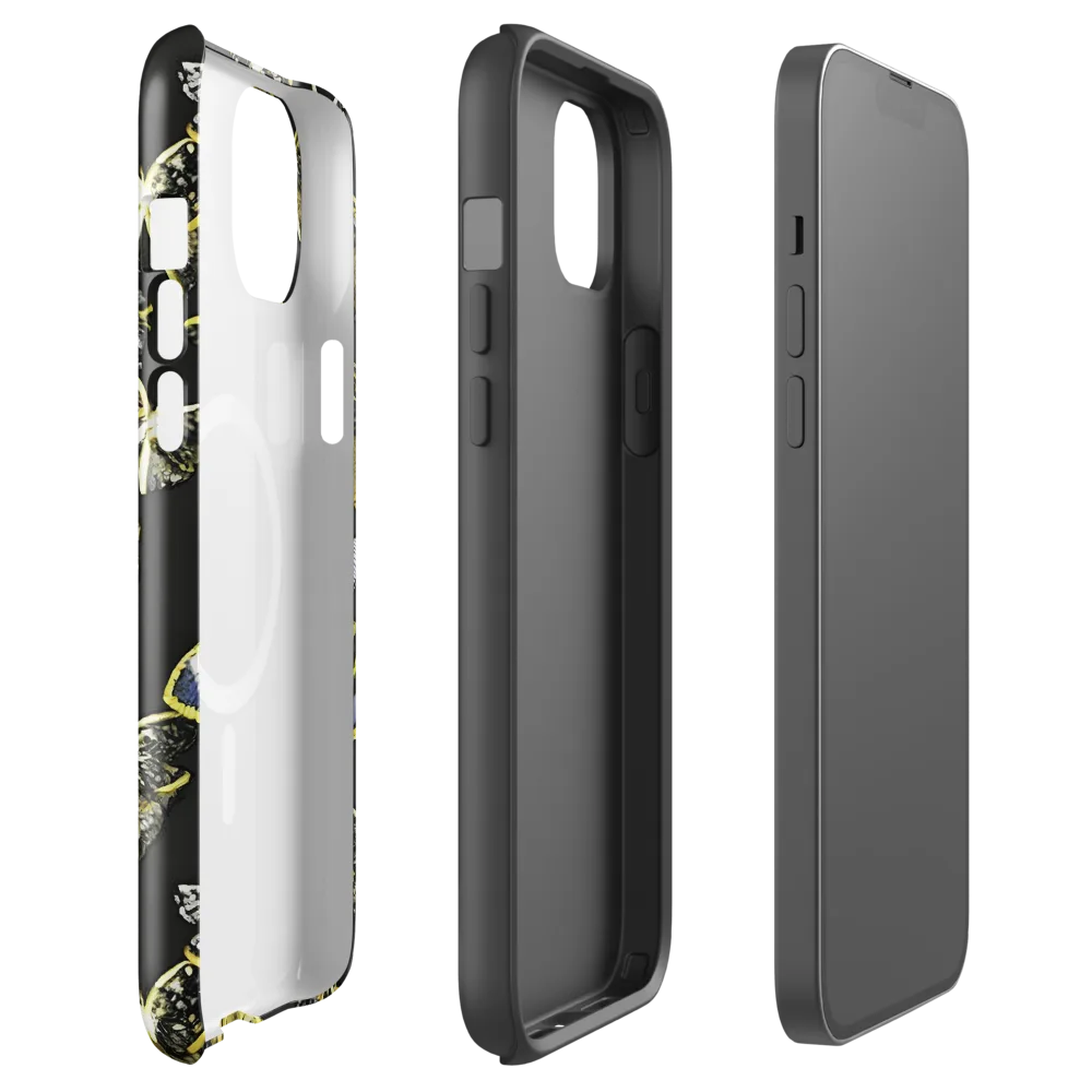 Nocturne Moths on MagSafe Tough Case for iPhone® — Front