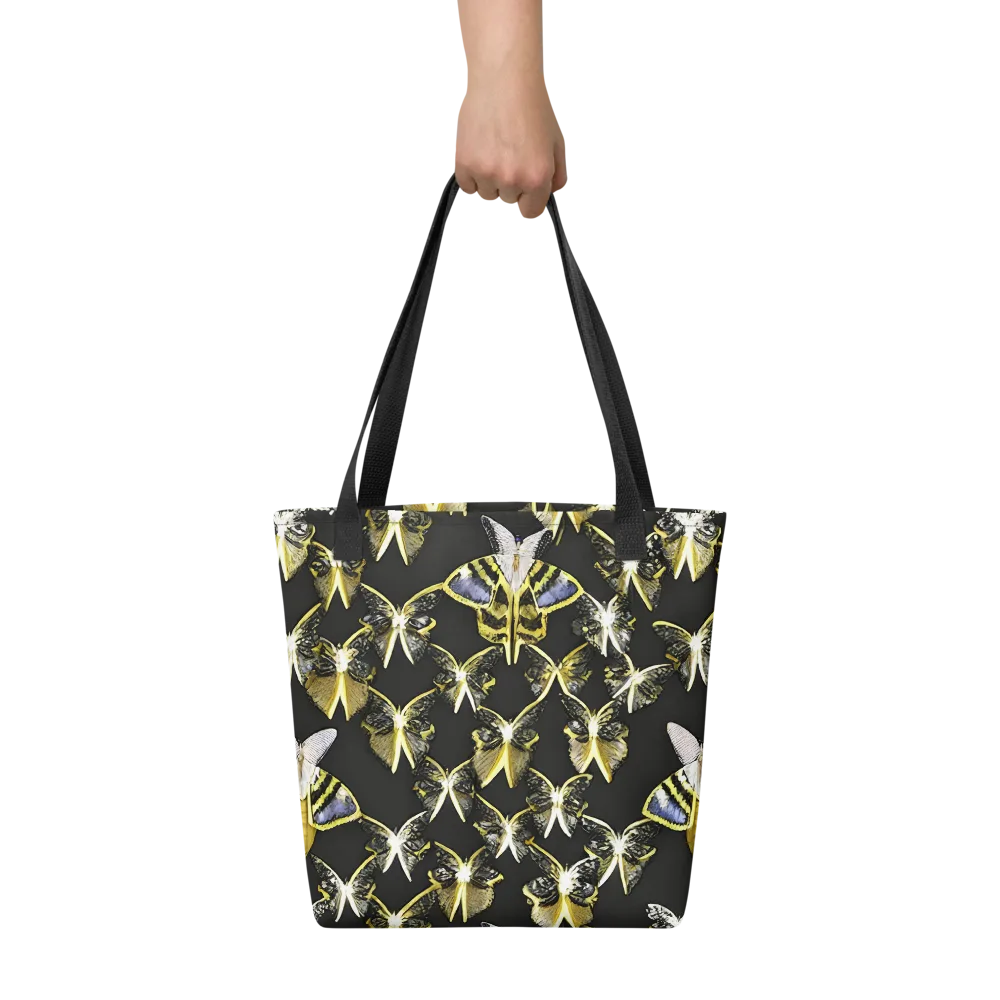 Nocturne Moths on Tote Bag — Front