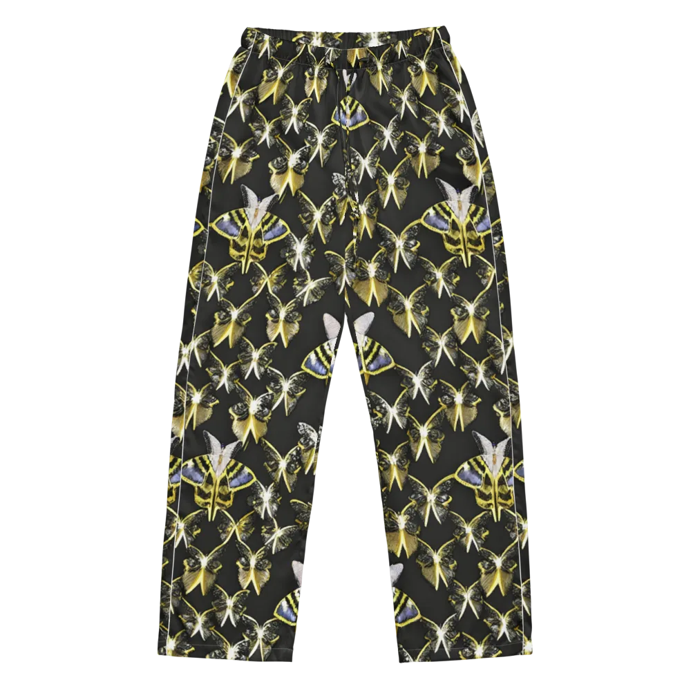 Nocturne Moths on Women's Pajama Pants — Front
