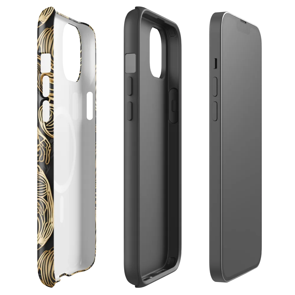 Gilded Metamorphosis on MagSafe Tough Case for iPhone® — Front