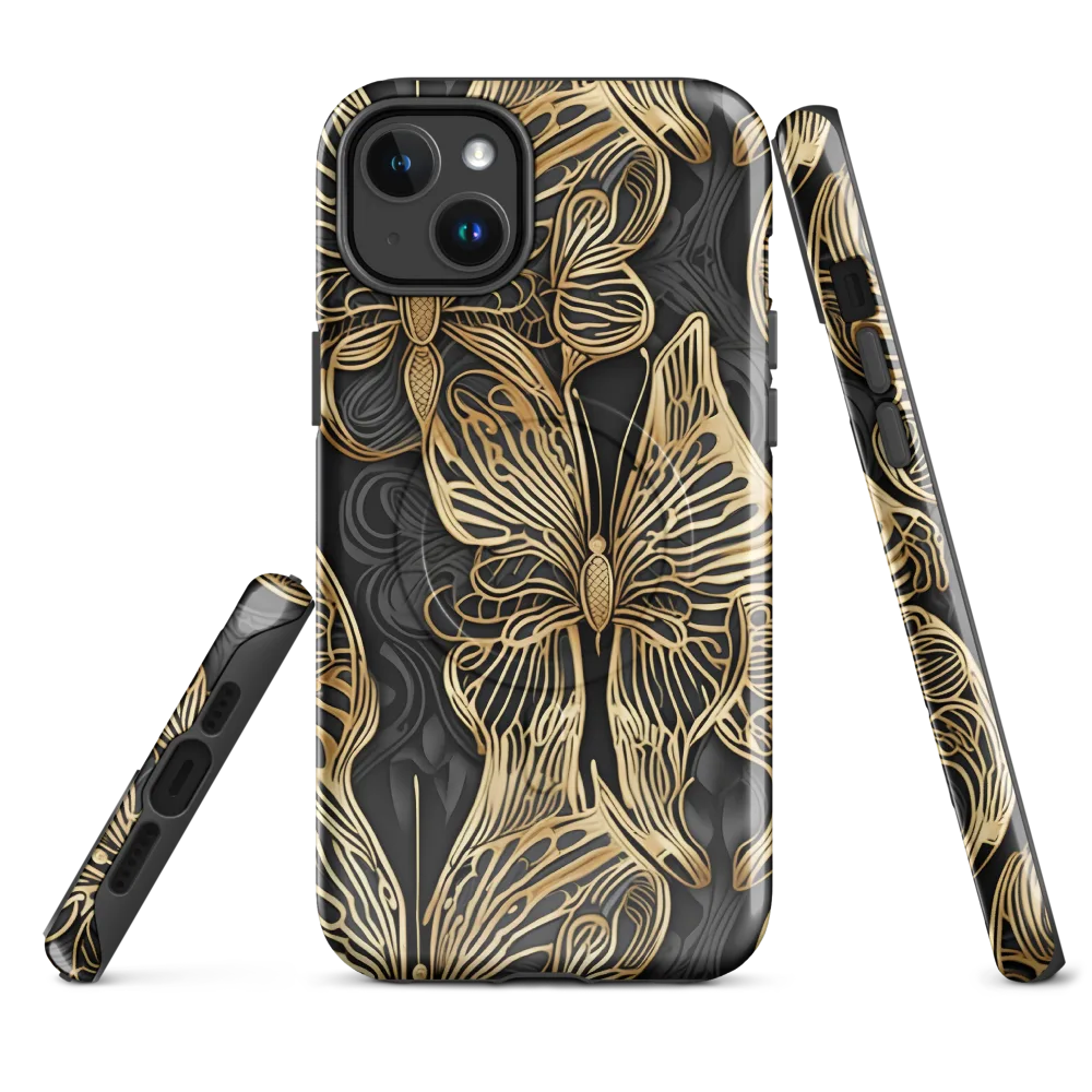 Gilded Metamorphosis on MagSafe Tough Case for iPhone® — Front