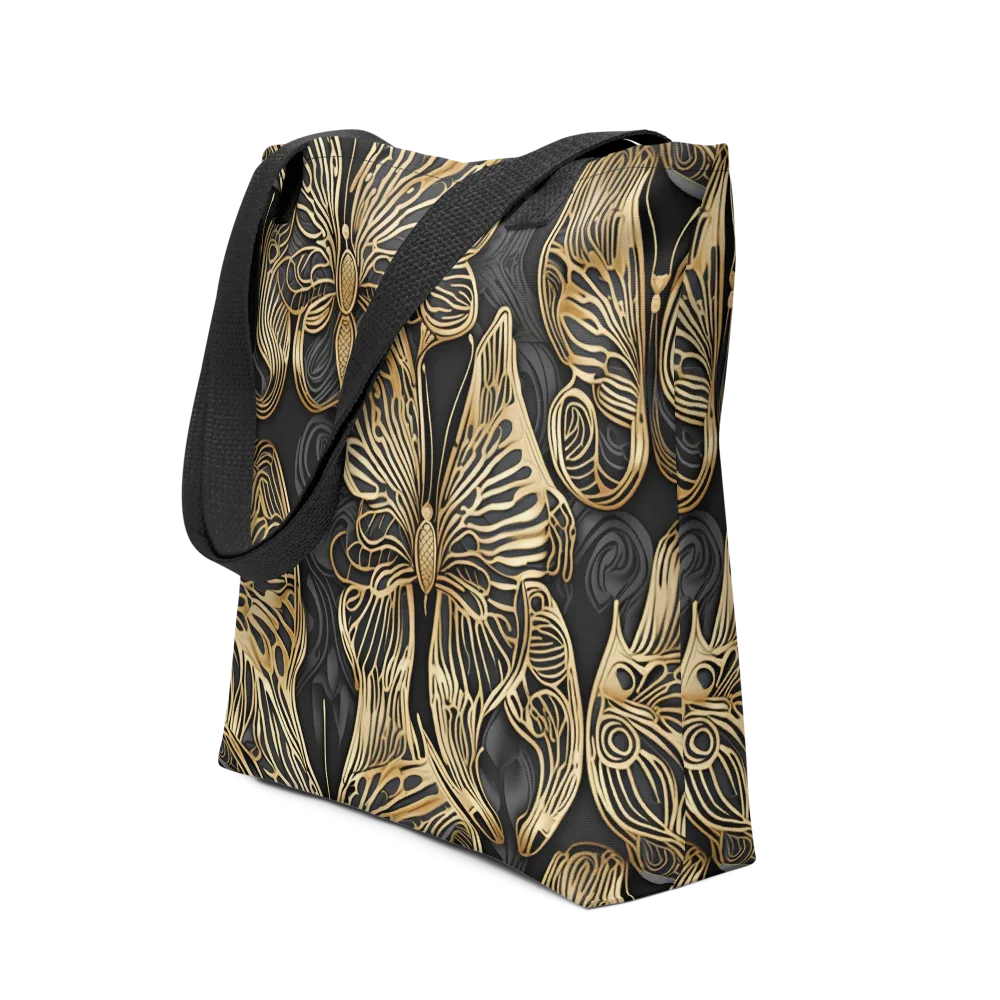 Gilded Metamorphosis on Tote Bag — Front