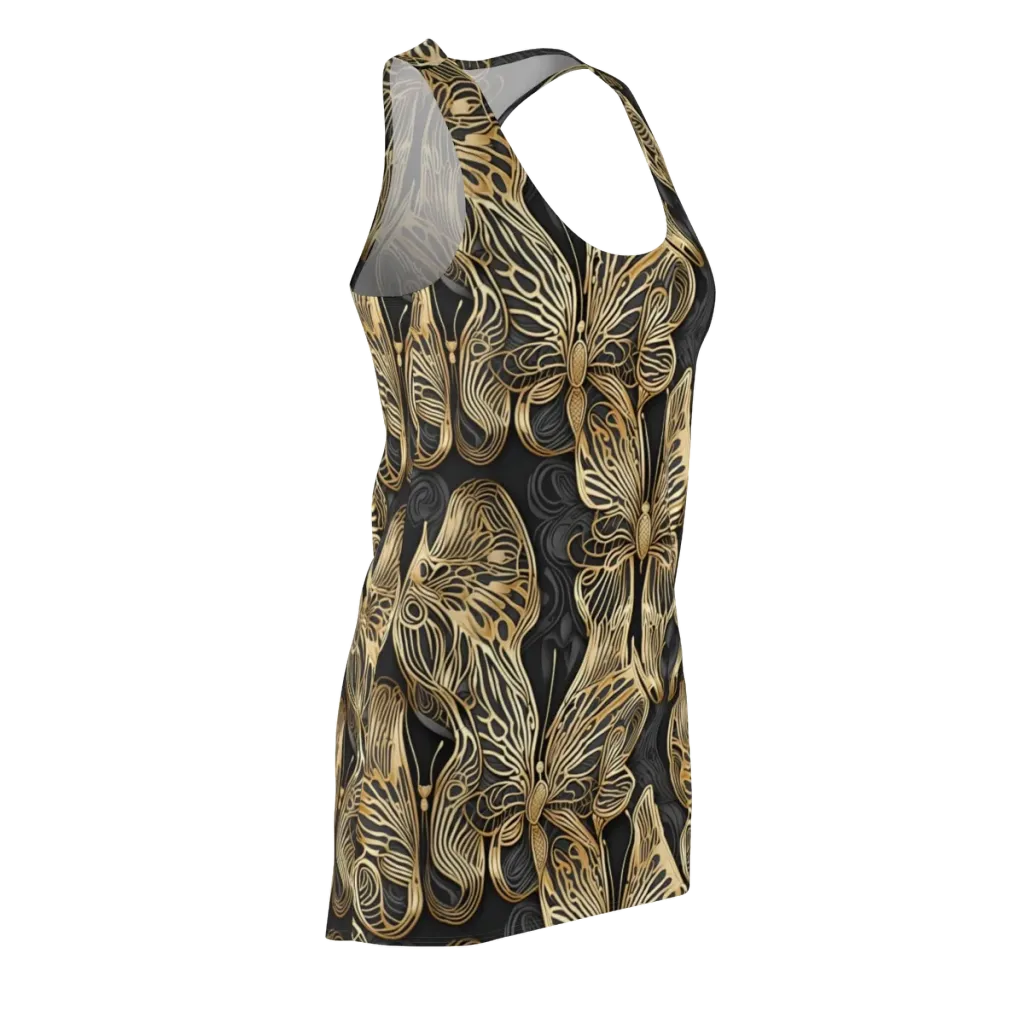 Gilded Metamorphosis on Racerback Dress — Front Side