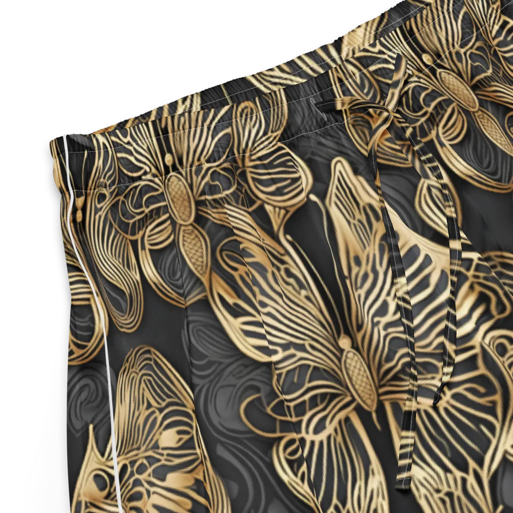 Gilded Metamorphosis on Women's Pajama Shorts — Product details