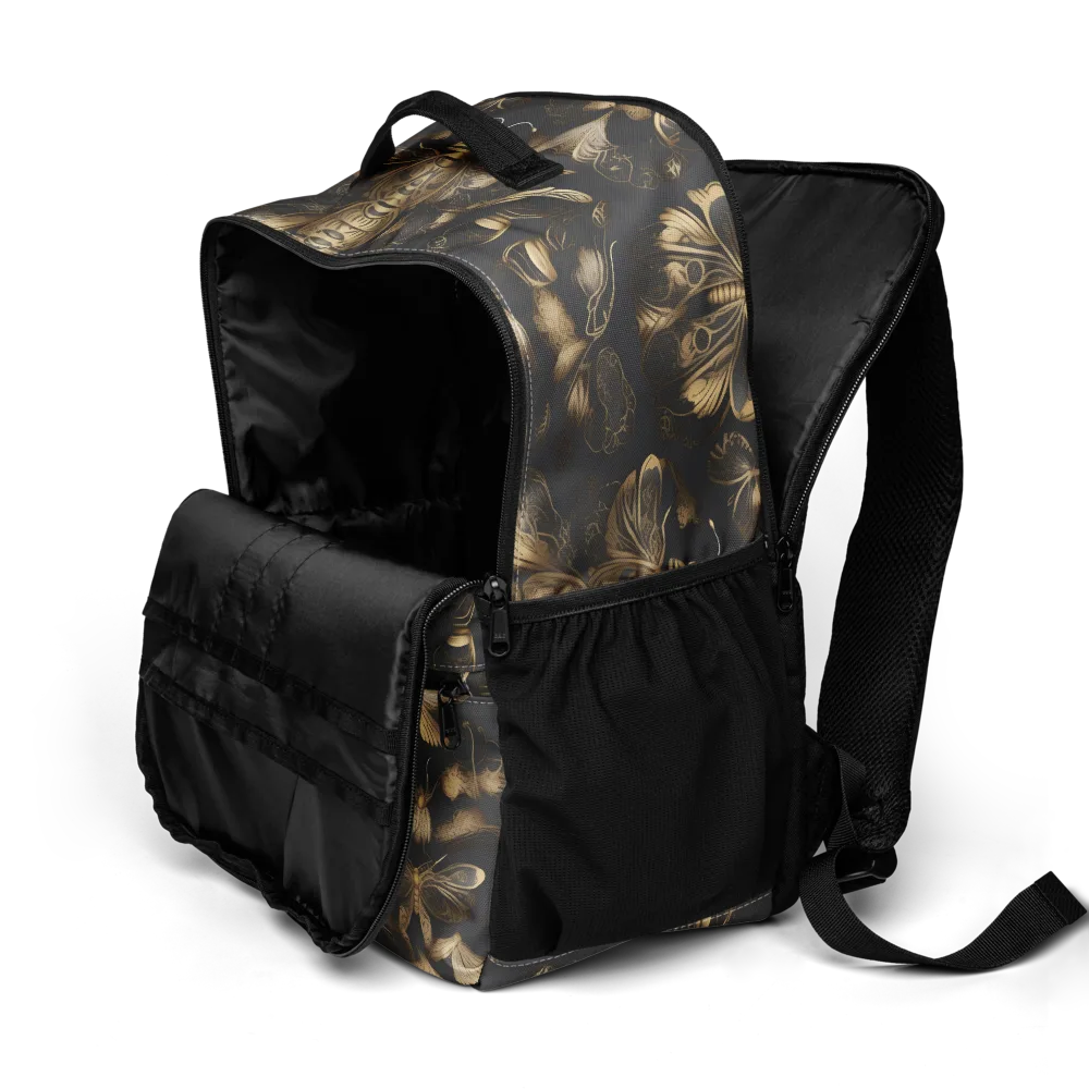 Nocturne Insects on Utility Backpack — Product details 2