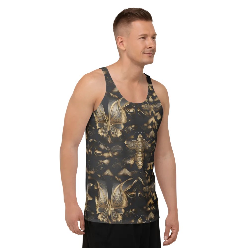 Nocturne Insects on Men's Tank Top — Right Front