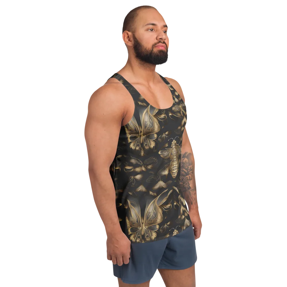 Nocturne Insects on Men's Tank Top — Right Front