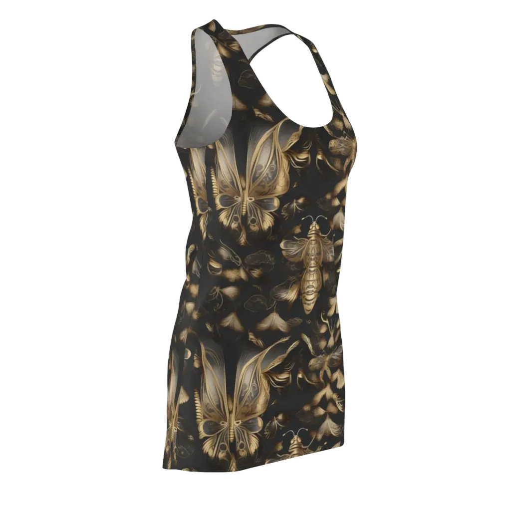 Nocturne Insects on Racerback Dress — Front Side