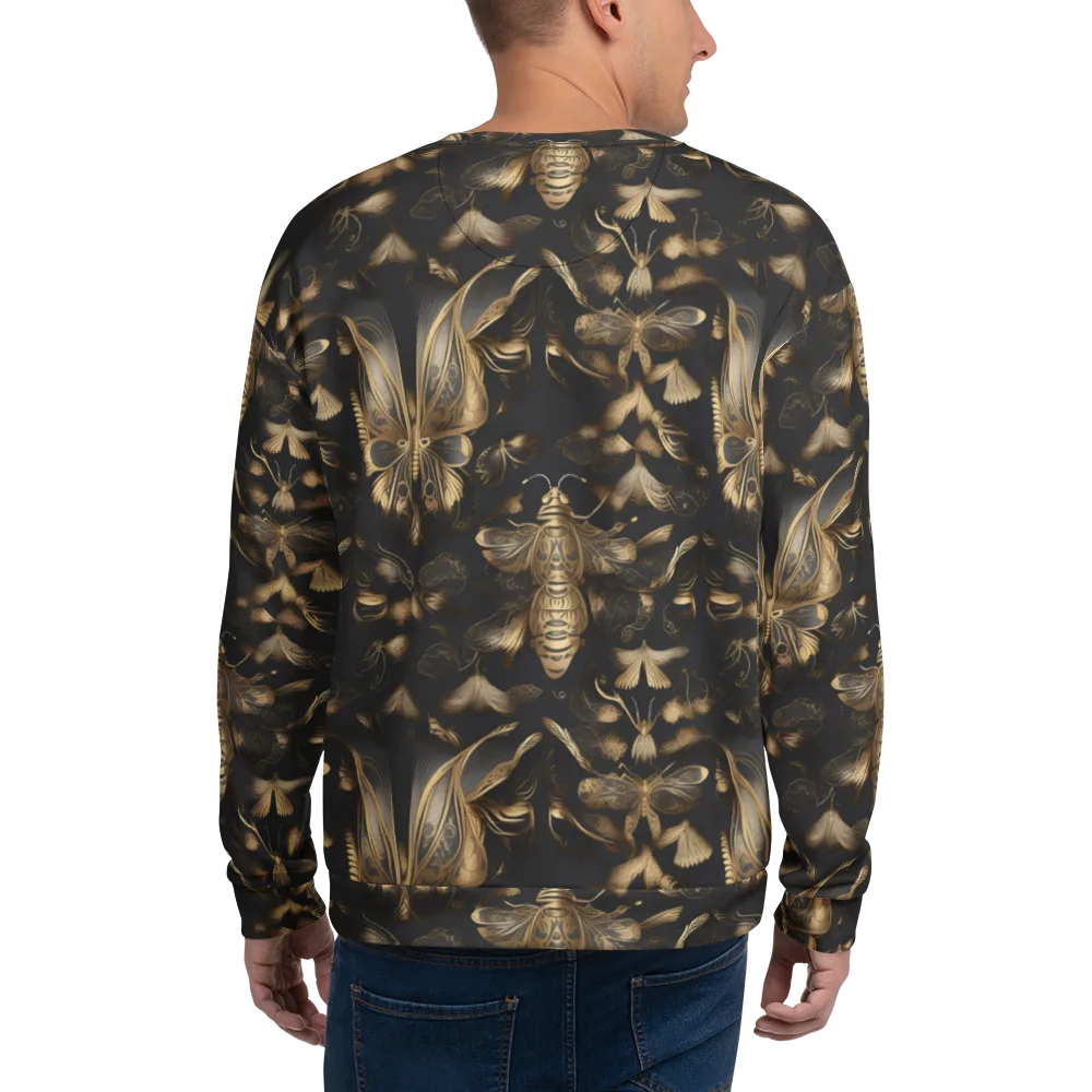 Nocturne Insects on Sweatshirt — Back