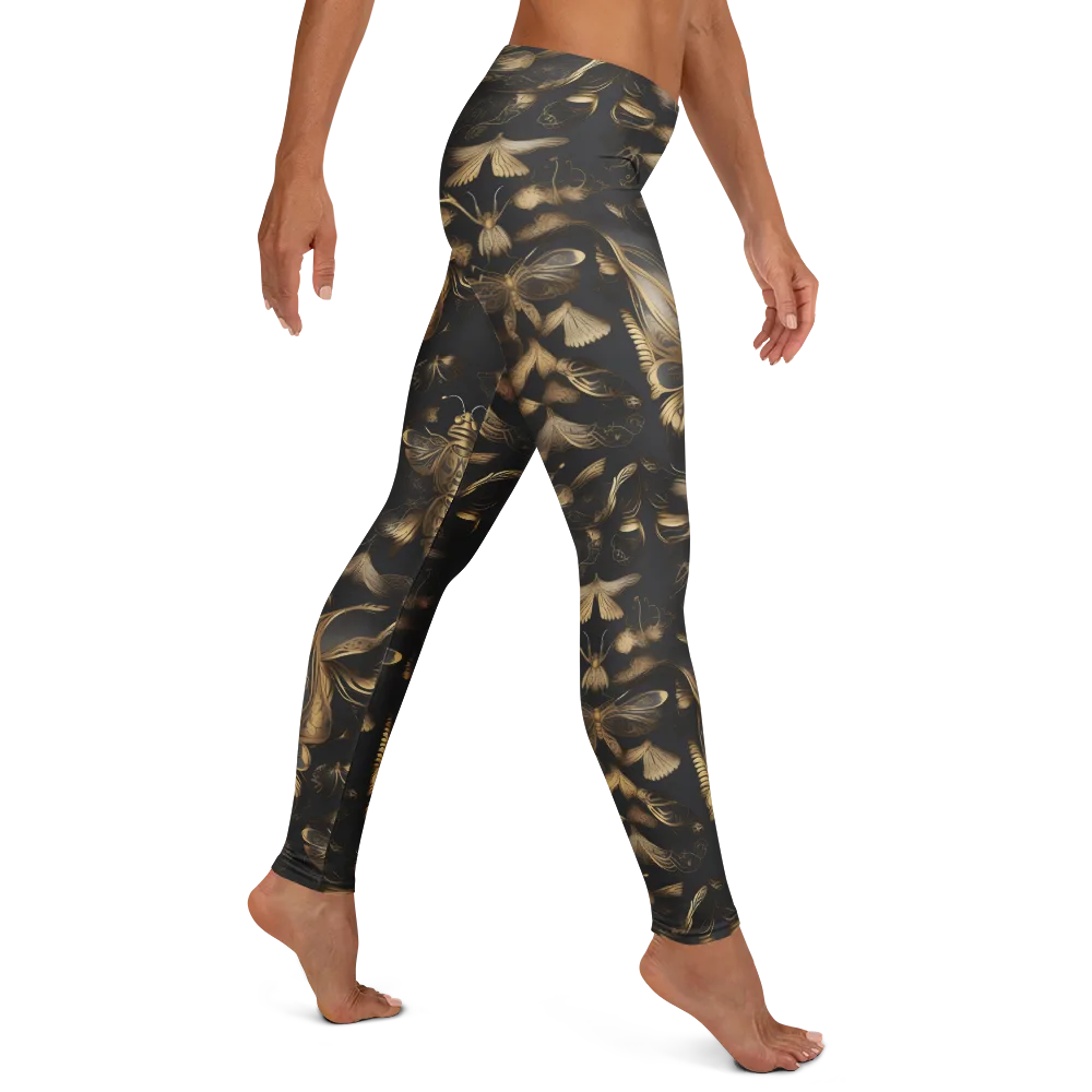 Nocturne Insects on Leggings — Right