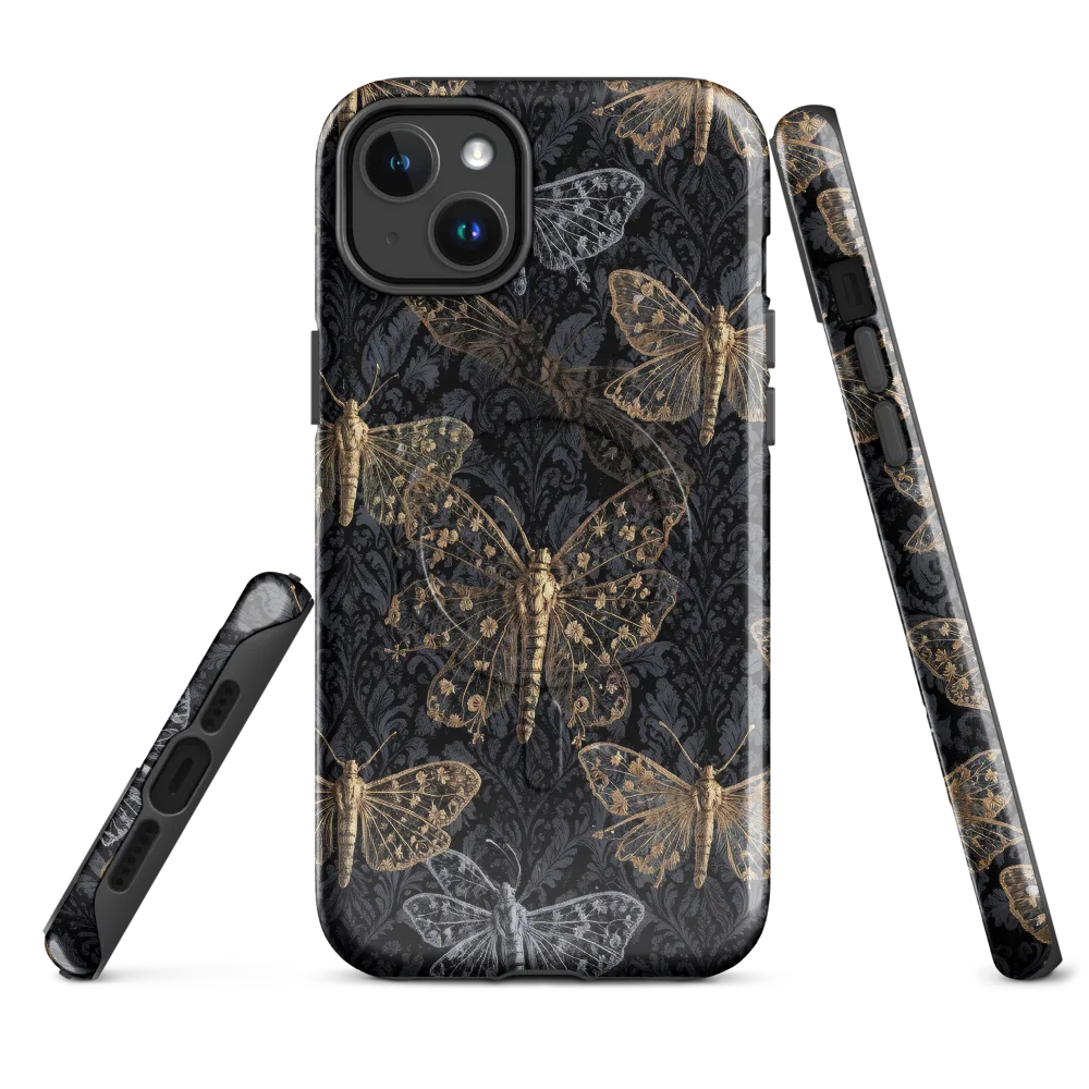 Gilded Nightwing on MagSafe Tough Case for iPhone® — Front