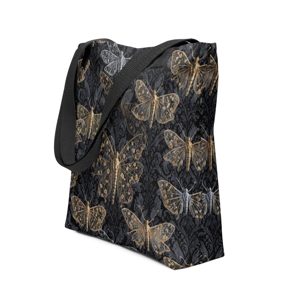 Gilded Nightwing on Tote Bag — Front