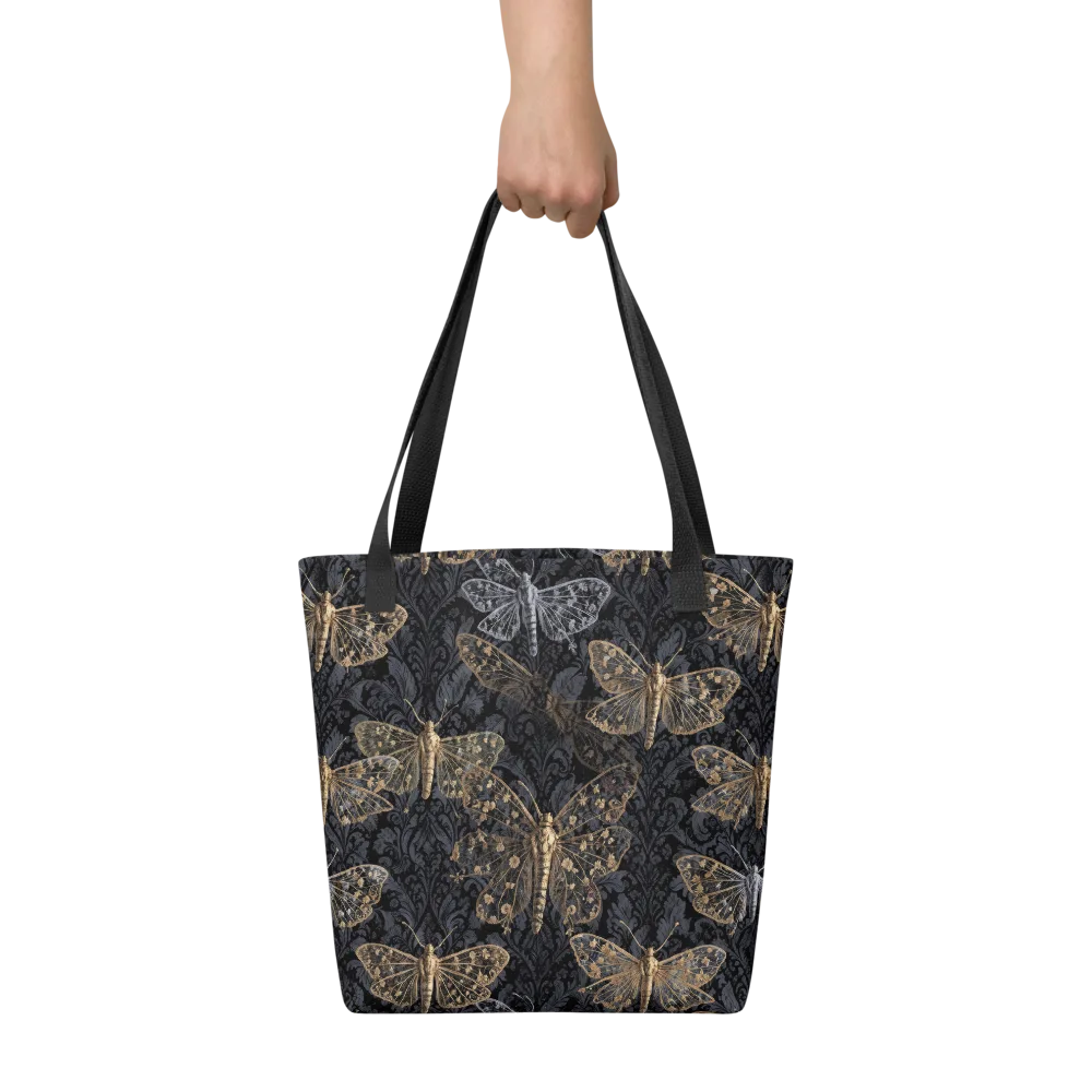 Gilded Nightwing on Tote Bag — Front