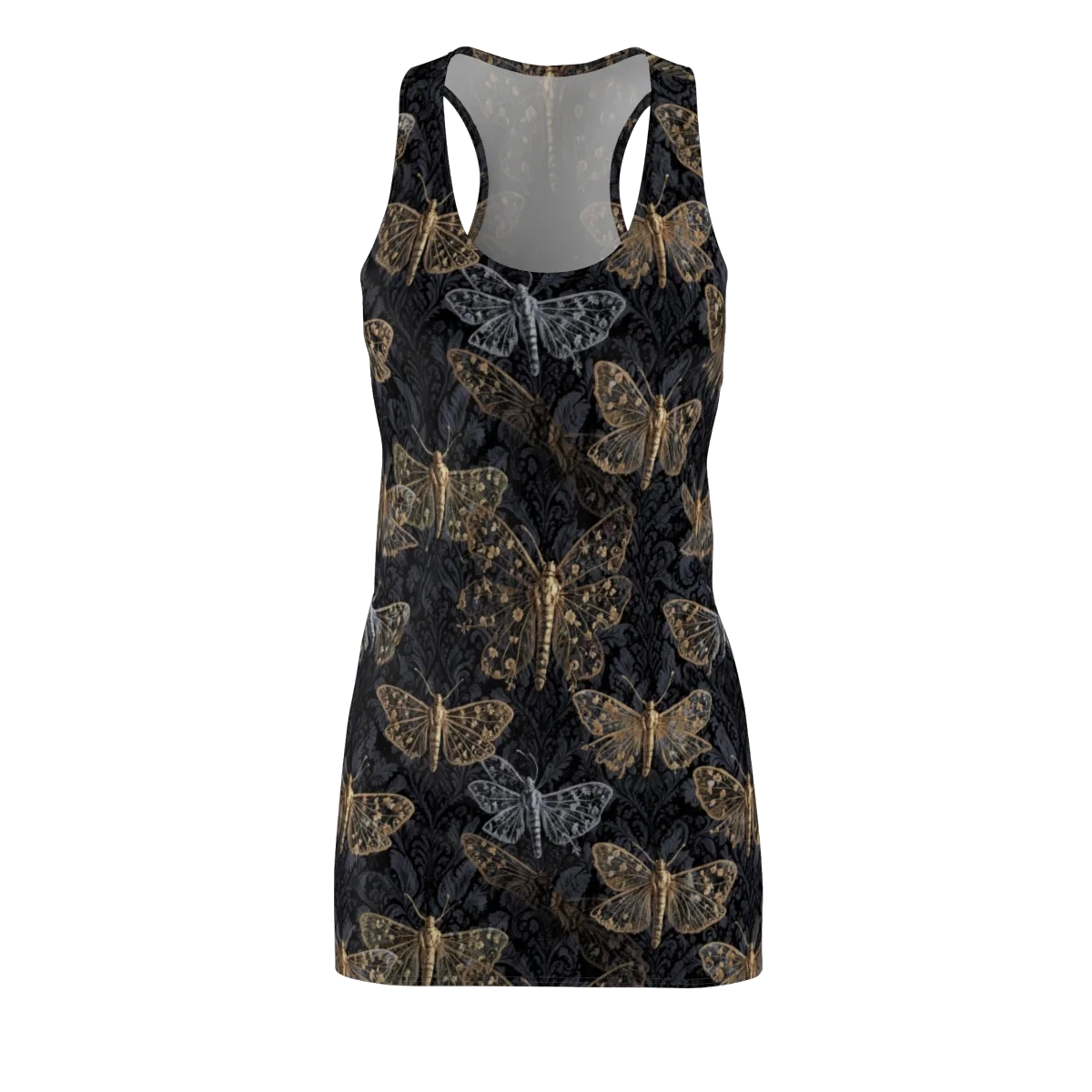 Gilded Nightwing on Racerback Dress — Front