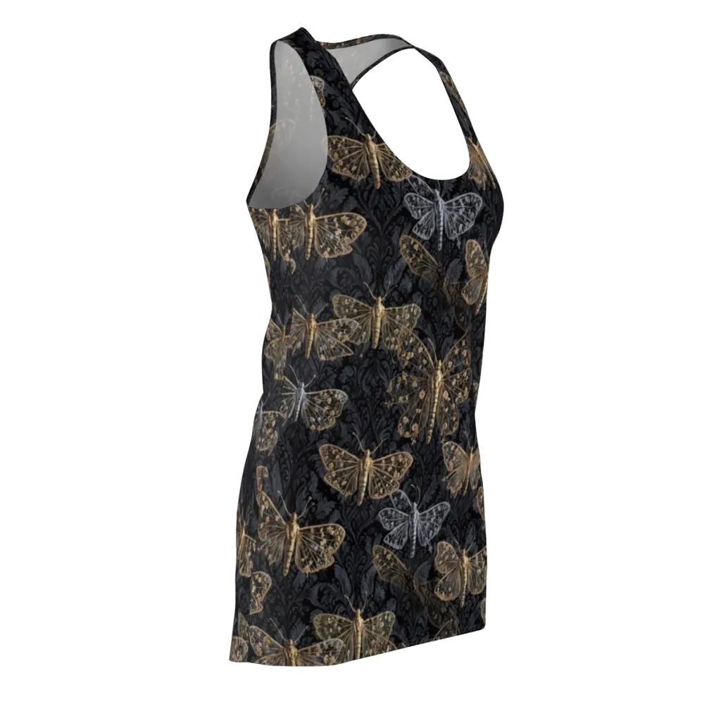 Gilded Nightwing on Racerback Dress — Front Side