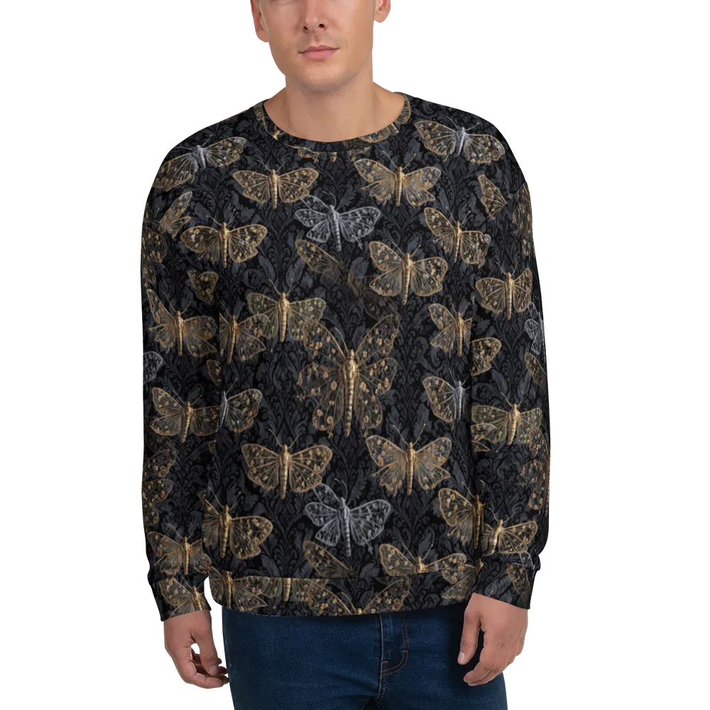 Gilded Nightwing on Sweatshirt — Front