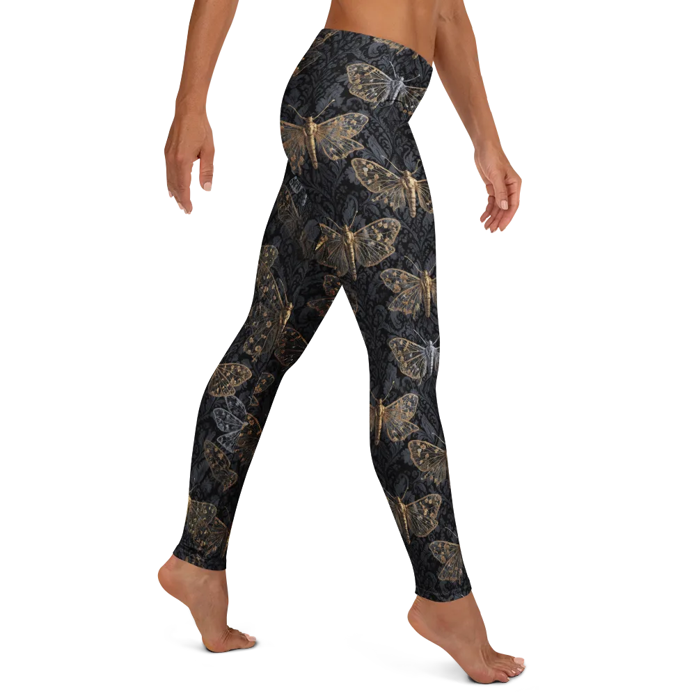 Gilded Nightwing on Leggings — Right