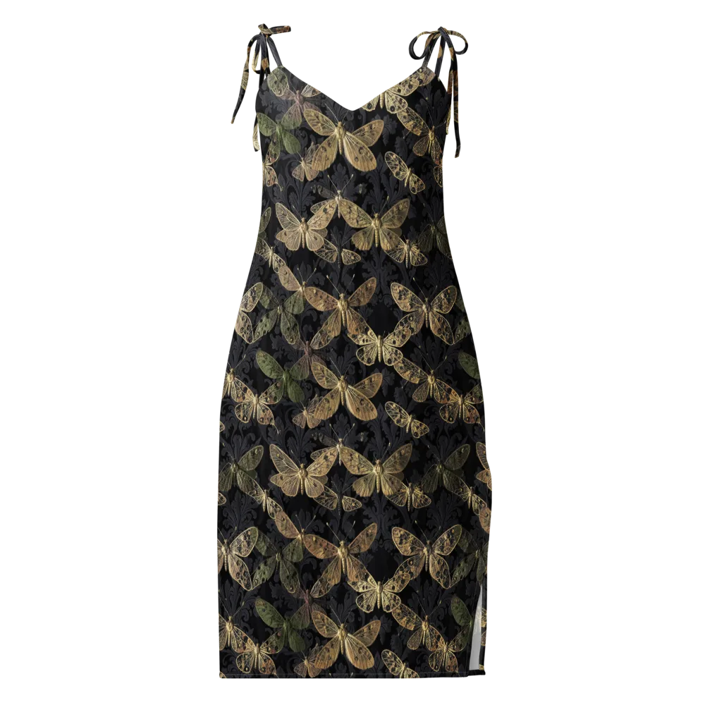 Midnight Mothery on Slip Dress — Front