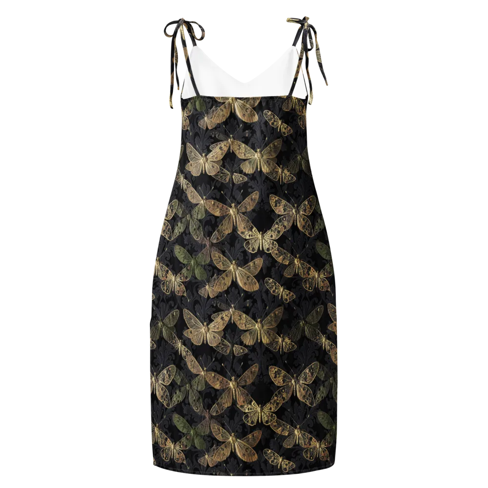 Midnight Mothery on Slip Dress — Back