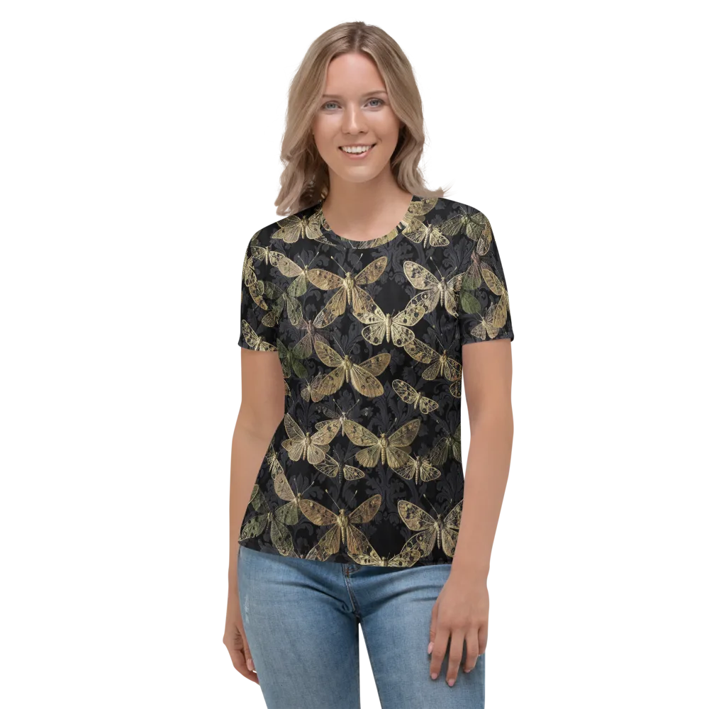 Midnight Mothery on Women's Crew Neck T-Shirt — Front