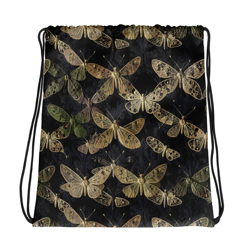 Midnight Mothery on Drawstring Bag — Photo