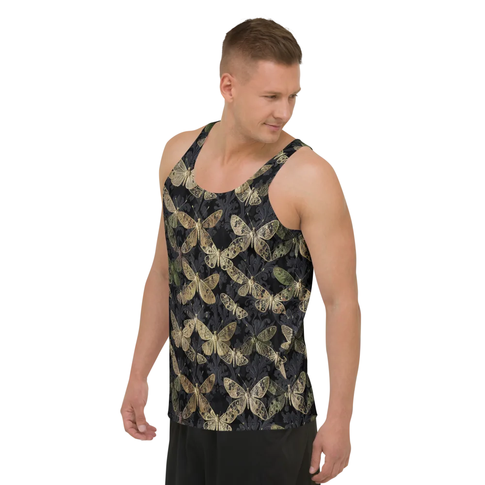 Midnight Mothery on Men's Tank Top — Left Front