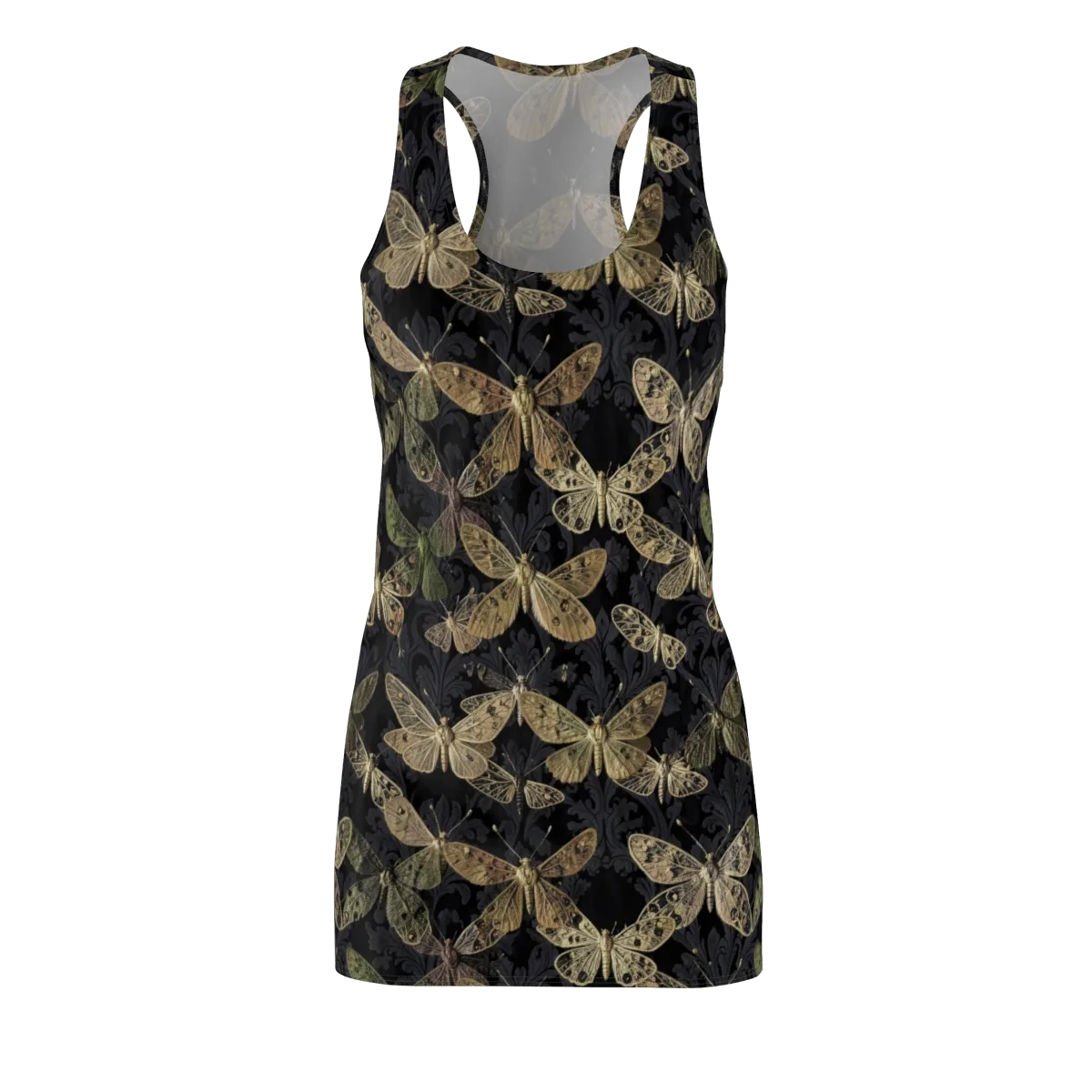 Midnight Mothery on Racerback Dress — Front