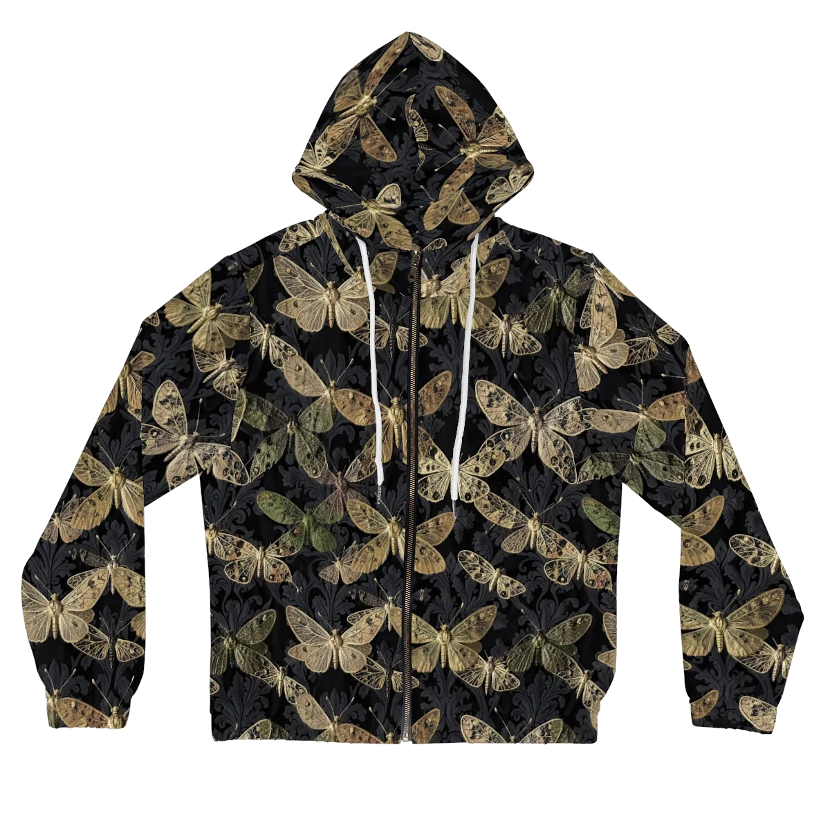 Midnight Mothery on Women's Full-Zip Hoodie — Front