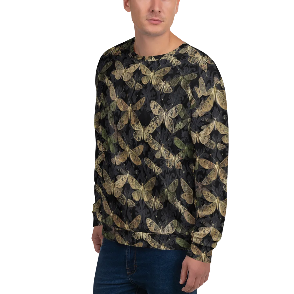 Midnight Mothery on Sweatshirt — Left Front