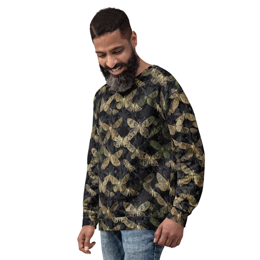 Midnight Mothery on Sweatshirt — Left Front