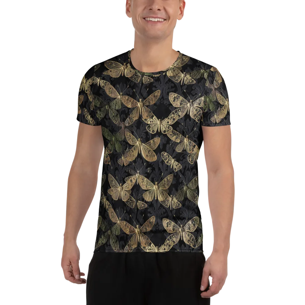 Midnight Mothery on Men's Athletic T-Shirt — Front
