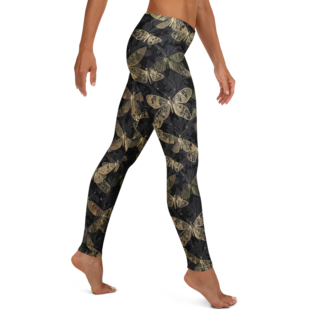 Midnight Mothery on Leggings — Right