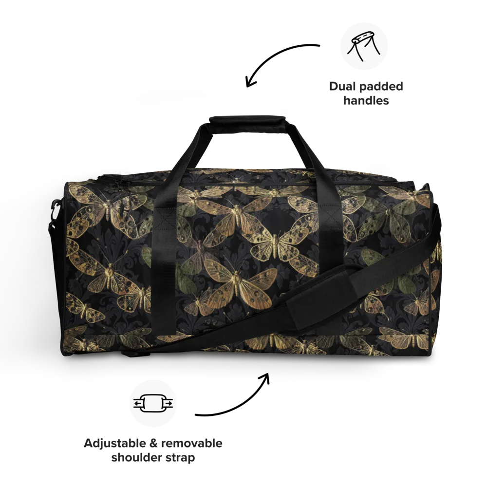 Midnight Mothery on Duffle Bag — Front