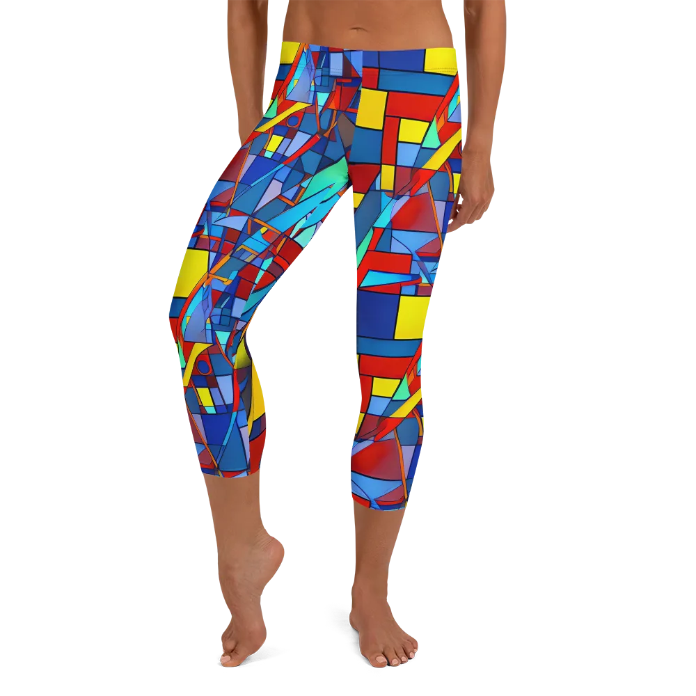 Neoplastique on Capri Leggings — Front