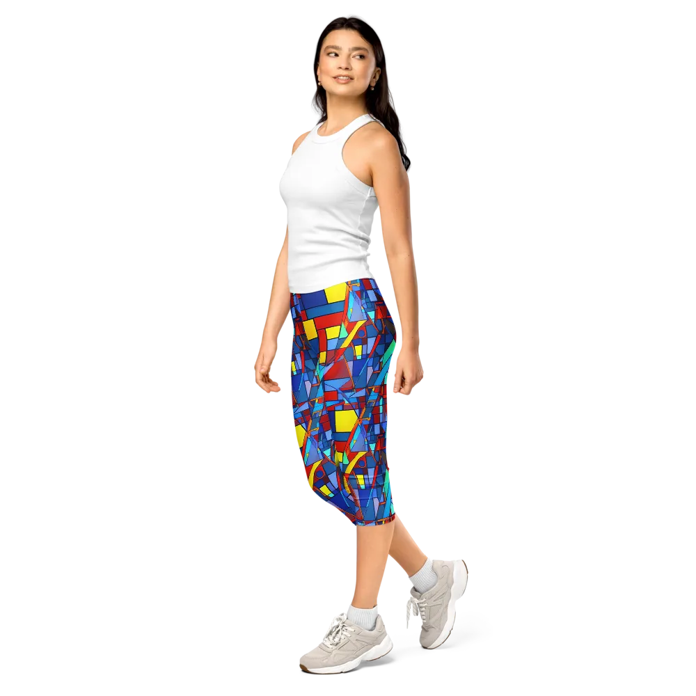 Neoplastique on Capri Leggings — Left Front