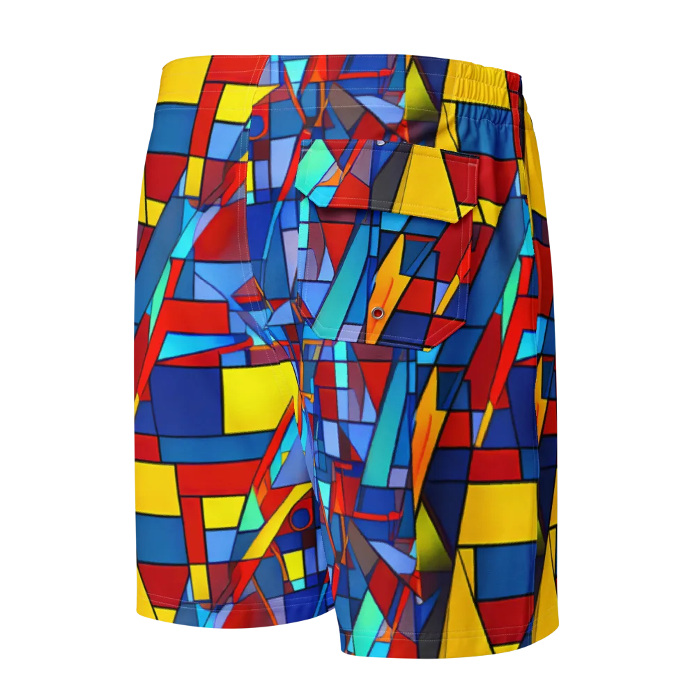 Neoplastique on Men's Board Shorts — Back
