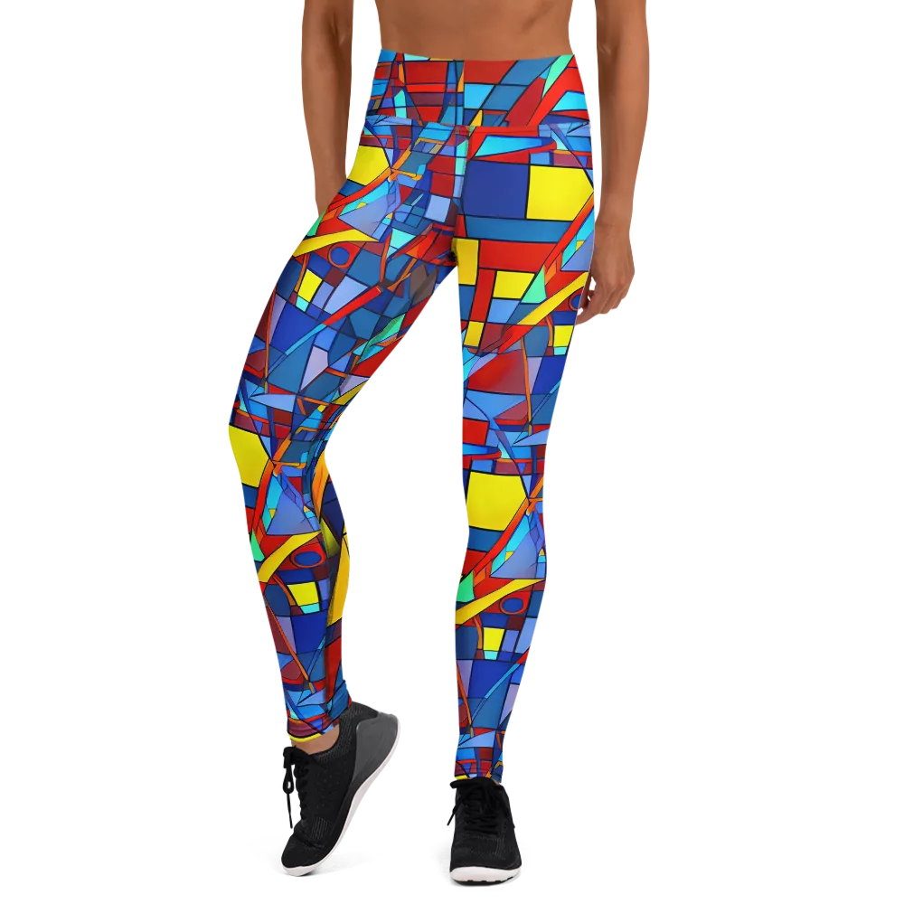 Neoplastique on Yoga Leggings — Front