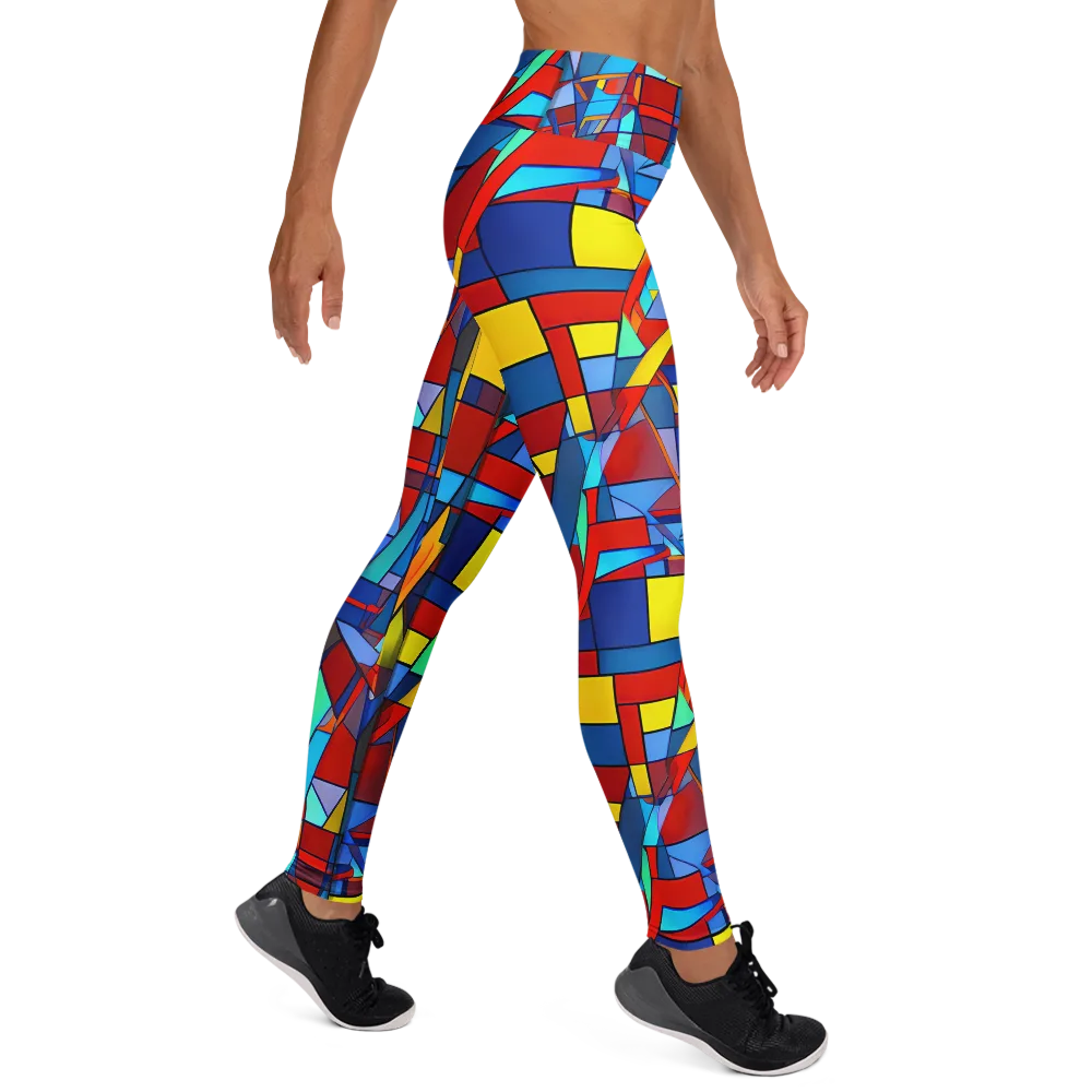 Neoplastique on Yoga Leggings — Right