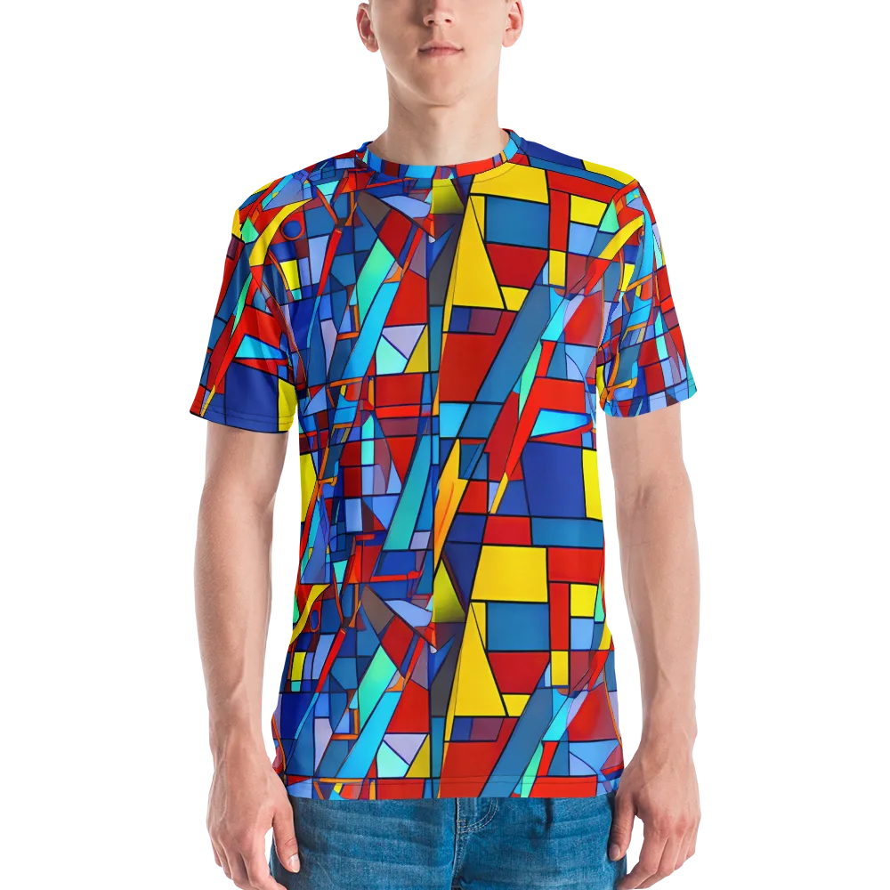 Neoplastique on Men's Crew Neck T-Shirt — Front