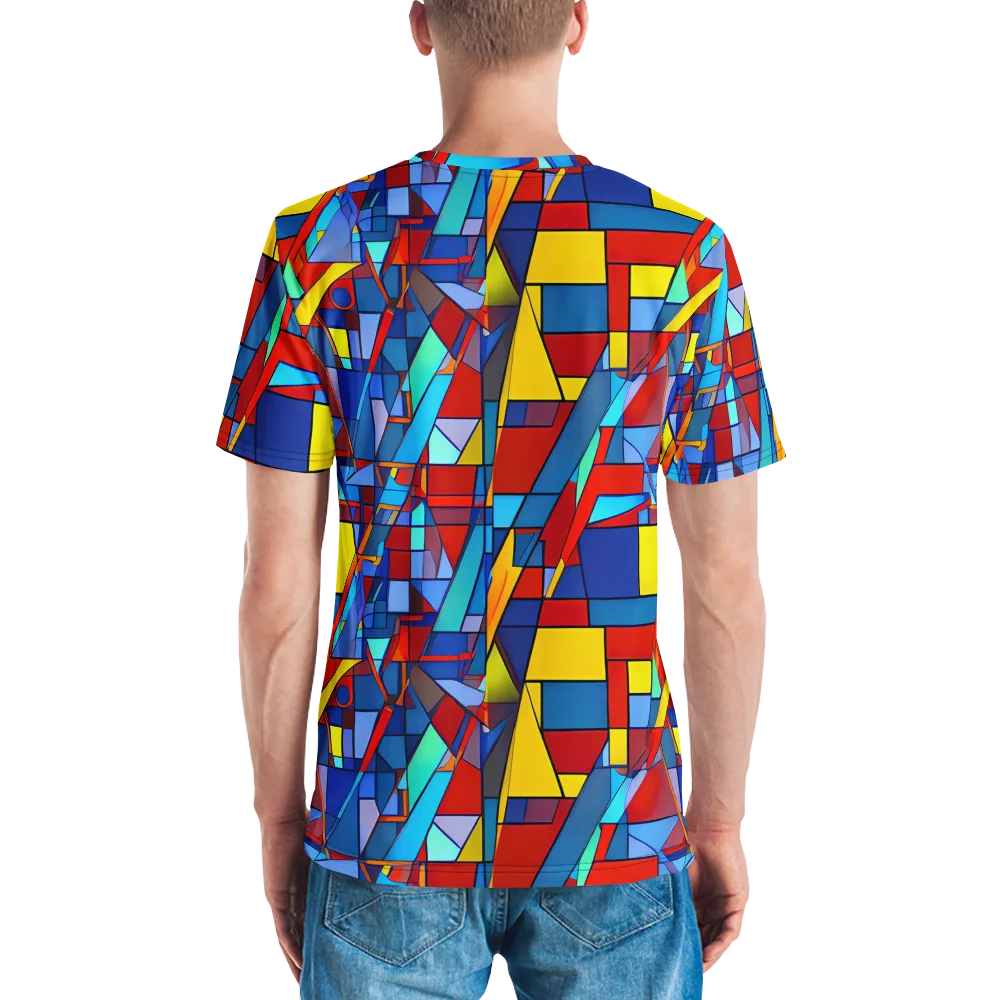 Neoplastique on Men's Crew Neck T-Shirt — Back