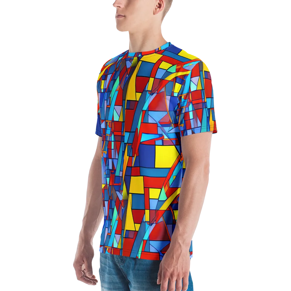 Neoplastique on Men's Crew Neck T-Shirt — Left