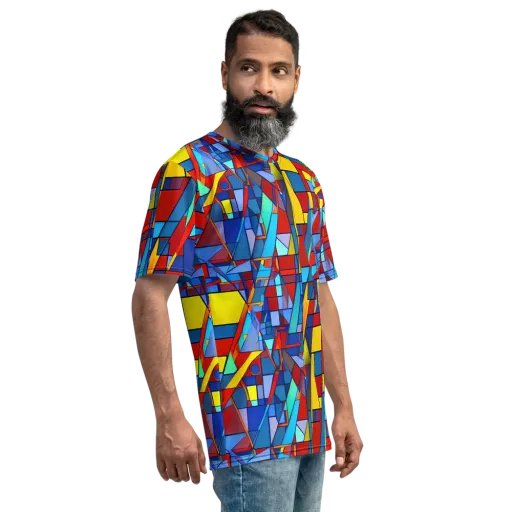 Neoplastique on a Men's Crew Neck T-Shirt